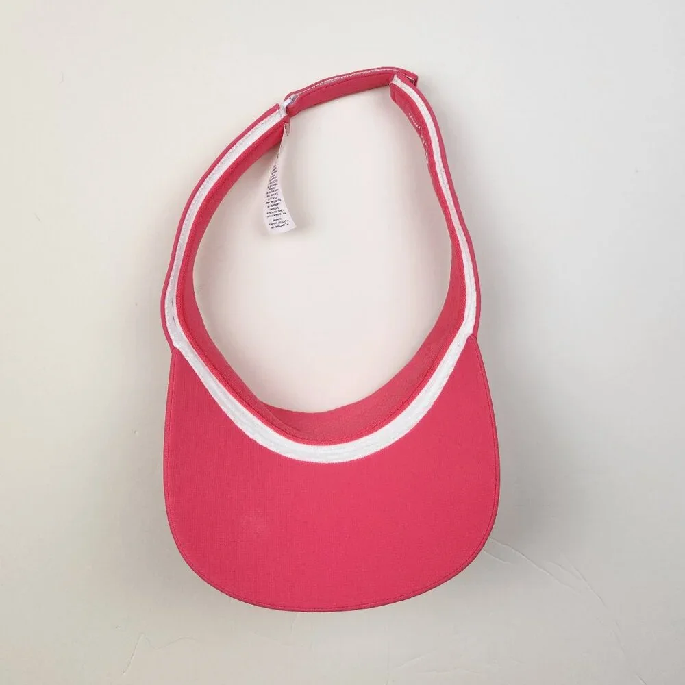 Lululemon Pink Removable Sweatband All-Sport Visor sz L/XL